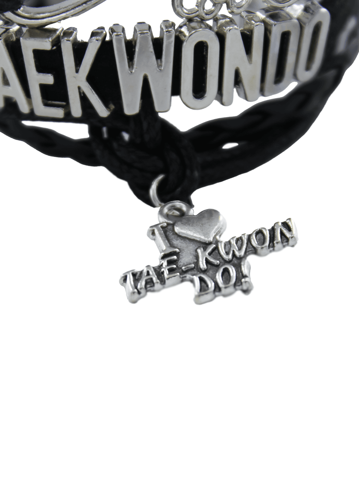 TKD Belt Bracelet - Black - image 3 of 3